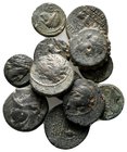 Lot of ca.12 Greek Bronze Coins / SOLD AS SEEN, NO RETURN!very fine