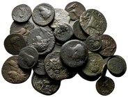 Lot of ca.30 Roman Provincial Bronze Coins / SOLD AS SEEN, NO RETURN!very fine