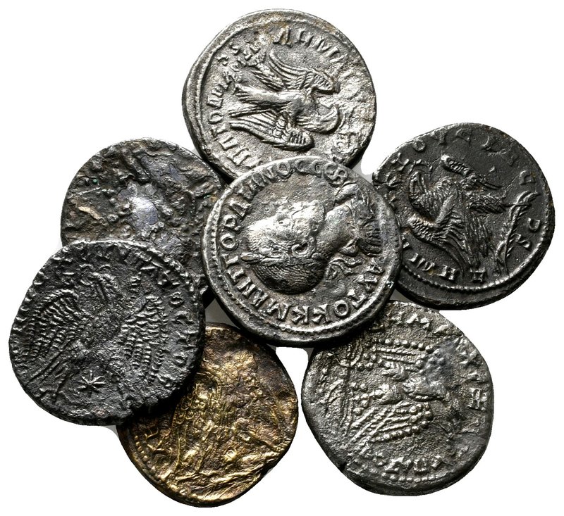 Lot of ca.7 Roman Imperial bronze Coins / SOLD AS SEEN, NO RETURN!

nearly ver...