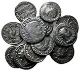 Lot of ca.12 Roman Imperial bronze Coins / SOLD AS SEEN, NO RETURN!nearly very fine
