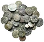 Lot of ca.32 Roman Imperial Bronze Coins / SOLD AS SEEN, NO RETURN!nearly very fine