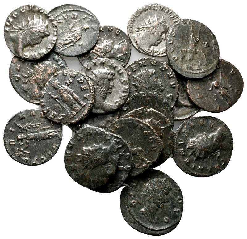 Lot of ca.20 Roman Imperial Bronze Coins / SOLD AS SEEN, NO RETURN!

very fine