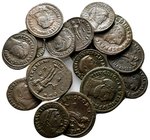 Lot of ca.17 Roman Imperial Bronze Coins / SOLD AS SEEN, NO RETURN!very fine