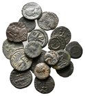 Lot of ca.17 Roman Imperial Bronze Coins / SOLD AS SEEN, NO RETURN!very fine