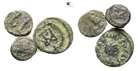 Lot of ca.3 Byzantine Bronze Coins / SOLD AS SEEN, NO RETURN!nearly very fine