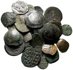 Lot of ca.30 Byzantine Bronze Coins / SOLD AS SEEN, NO RETURN!nearly very fine