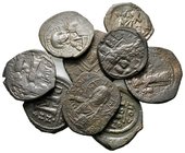 Lot of ca.12 Byzantine Bronze Coins / SOLD AS SEEN, NO RETURN!very fine