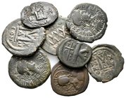 Lot of ca.8 Byzantine Bronze Coins / SOLD AS SEEN, NO RETURN!very fine