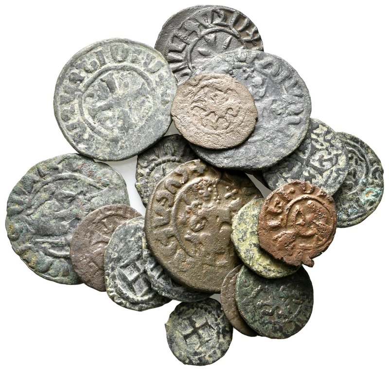 Lot of ca.18 Medieval Bronze Coins / SOLD AS SEEN, NO RETURN!

very fine