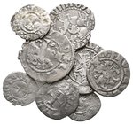 Lot of ca.8 Medieval Silver Coins / SOLD AS SEEN, NO RETURN!nearly very fine