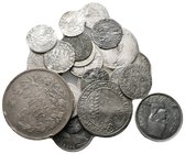Lot of ca.23 Modern World Silver Coins / SOLD AS SEEN, NO RETURN!nearly very fine