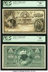 Argentina Republica Argentina 1000 Pesos 1.1.1895 Pick 227p Face and Back Proofs PCGS Choice About New 58 (2). These are the only examples of these ra...