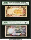 South Vietnam National Bank of Viet Nam 5000; 10,000 Dong ND (1975) Picks 35s1 & 36s1 Two Specimens PMG Choice Uncirculated 64; Choice Uncirculated 64...