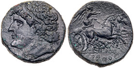Sicily, Syracuse. Hieron II. Æ (35.53 g), 275-215 BC. VF