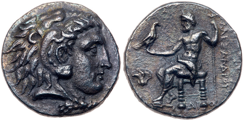 Macedonian Kingdom. Alexander III 'the Great'. Silver Tetradrachm (15.15 g), 336...