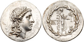 Aiolis, Myrina. Silver Tetradrachm (16.82 g), ca. 155-145 BC. EF
