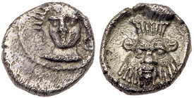 Cilicia, Uncertain mint. Silver Obol (0.84 g), 4th century BC. VF