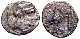 Cilicia or Samaria, Uncertain mint. Silver Hemiobol (0.35 g), 4th century BC. VF