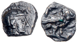 Philistia, Uncertain mint. Silver Tetartemorion (0.15 g), 4th century-333 BC. EF