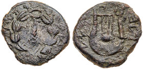 Judaea, Bar Kokhba Revolt. Æ Medium Bronze (7.38 g), 132-135 CE. VF