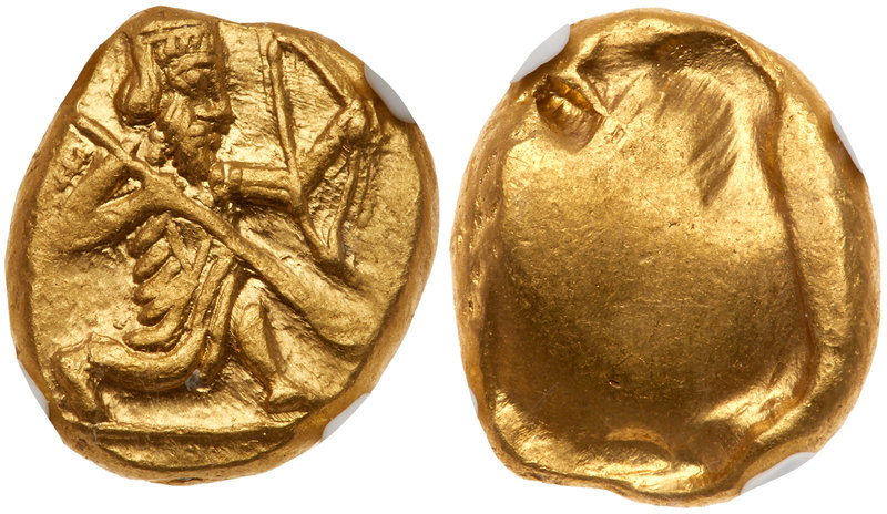 Achaemenid Kingdom. Xerxes II to Artaxerxes II. Gold Daric (8.35 g), ca. 420-375...