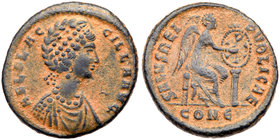 Aelia Flaccilla. Æ (6.10 g), Augusta, AD 379-386/8. VF