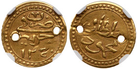 Algeria. ¼ Sultani, AH1240 (1825). NGC EF