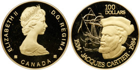 Canada. 100 Dollars, 1984. PF