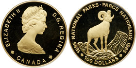 Canada. 100 Dollars, 1985. PF