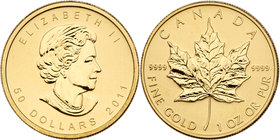 Canada. 50 Dollars, 2011. BU