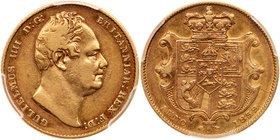Great Britain.Sovereign, 1832. PCGS EF45