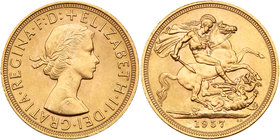 Great Britain. Sovereign, 1957. BU