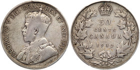 Canada. 50 Cents, 1932. PCGS F12