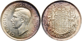 Canada. 50 Cents, 1943. PCGS MS63