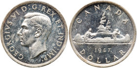 Canada. Dollar, 1947. PCGS UNC