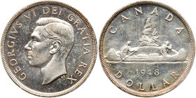 Canada. Dollar, 1948. PCGS MS63