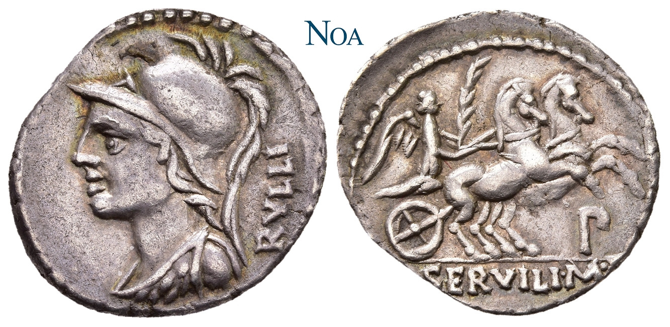 Servillus biddr.com - NOA, Auction 4, lot 248. RÖMISCHE REPUBLIK RÖMISCHE ...