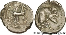 SICILY - GELA
Type : Tétradrachme 
Date : c. 465-450 AC. 
Mint name / Town : Géla, Sicile 
Metal : silver 
Diameter : 28,5 mm
Orientation dies :...