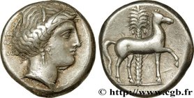 SICILY - SICULO-PUNIC - ENTELLA
Type : Tétradrachme 
Date : c. 350 - 320/315 AC. 
Mint name / Town : Entella, Sicile 
Metal : silver 
Diameter : ...