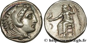 MACEDONIA - MACEDONIAN KINGDOM - ALEXANDER III THE GREAT
Type : Tétradrachme 
Date : c. 330-325 AC. 
Mint name / Town : Amphipolis, Macédoine 
Met...