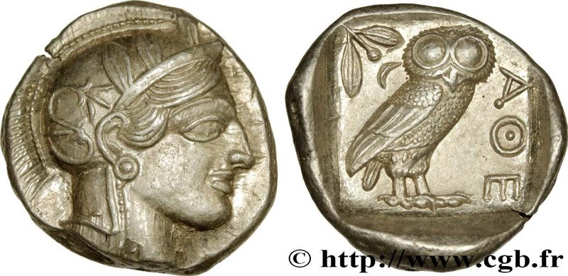 ATTICA - ATHENS
Type : Tétradrachme 
Date : c. 430 AC. 
Mint name / Town : At...