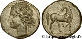 ZEUGITANA - CARTHAGE
Type : Trihemishekel 
Date : c. 203-201 AC. 
Mint name / Town : Carthage, Zeugitane 
Metal : billon 
Diameter : 25 mm
Orien...