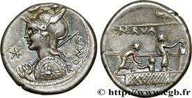 LICINIA
Type : Denier 
Date : 113-112 AC. 
Mint name / Town : Rome 
Metal : silver 
Millesimal fineness : 950 ‰
Diameter : 18 mm
Orientation di...
