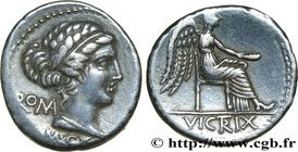 PORCIA
Type : Denier 
Date : 89 AC. 
Mint name / Town : Rome 
Metal : silver 
Millesimal fineness : 950 ‰
Diameter : 18,5 mm
Orientation dies :...