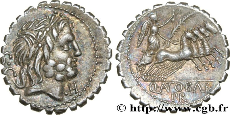 ANTONIA
Type : Denier serratus 
Date : 83-82 AC. 
Mint name / Town : Rome 
M...