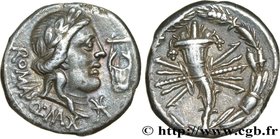 FABIA
Type : Denier 
Date : 82-80 AC. 
Mint name / Town : Rome 
Metal : silver 
Millesimal fineness : 950 ‰
Diameter : 17,5 mm
Orientation dies...