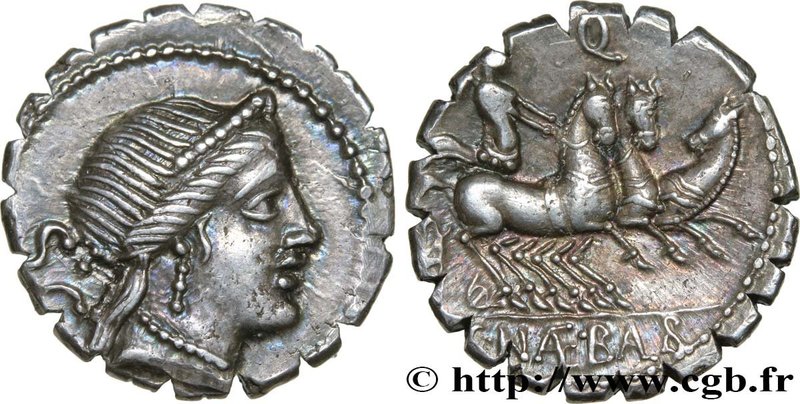 NAEVIA
Type : Denier serratus 
Date : 79 AC. 
Mint name / Town : Rome ou Ital...