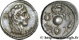 CORNELIA
Type : Denier 
Date : 56 AC. 
Mint name / Town : Rome 
Metal : silver 
Millesimal fineness : 950 ‰
Diameter : 19 mm
Orientation dies :...