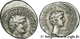ANTONIUS and OCTAVIAN
Type : Denier 
Date : c. 41 AC. 
Mint name / Town : Éphèse 
Metal : silver 
Millesimal fineness : 950 ‰
Diameter : 20 mm
...