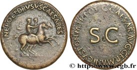 NERO and DRUSUS CAESARS
Type : Dupondius 
Date : 40-41 
Mint name / Town : Rome 
Metal : copper 
Diameter : 30 mm
Orientation dies : 6 h.
Weigh...